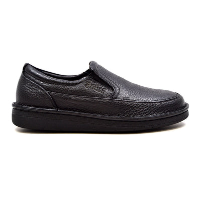 British Walkers Nottingham Men's Black Leather Everyday Slip On Shoes view 13