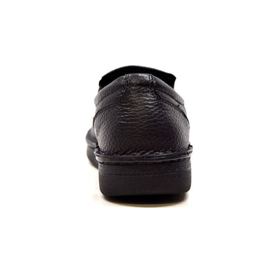 British Walkers Nottingham Men's Black Leather Everyday Slip On Shoes view 14