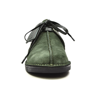 British Walkers Kingston Men's Black and Grey Split Toe Leather and Suede Lace Up Shoes view 56