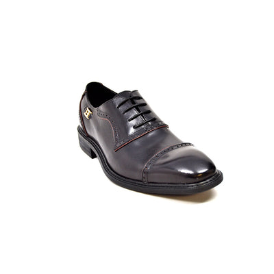 British Walkers Executive Men's Black Leather Oxford Lace Up Dress Shoes view 4
