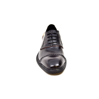 British Walkers Executive Men's Black Leather Oxford Lace Up Dress Shoes view 5