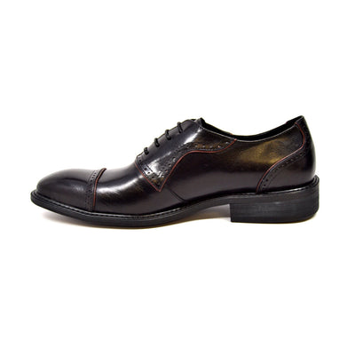 British Walkers Executive Men's Black Leather Oxford Lace Up Dress Shoes view 6