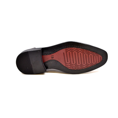 British Walkers Executive Men's Black Leather Oxford Lace Up Dress Shoes view 10
