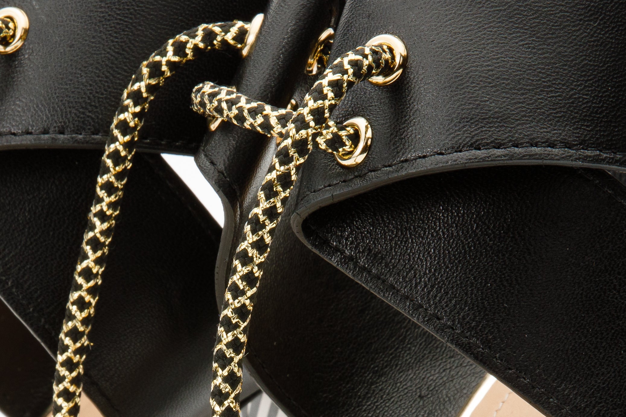 The Bloke Black Leather Ankle Strap Women Sandal