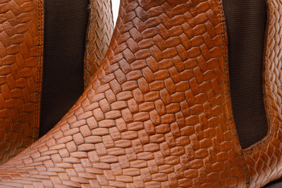 The Oslo Tan Leather Chelsea Men Boot