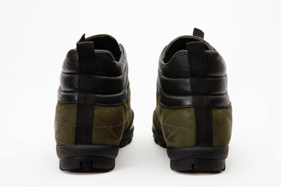 The Riga Green Suede Leather Casual Lace-Up Men Boots Final Sale!