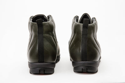 The Merter Green Leather Casual Lace-Up Men Boot Final Sale!