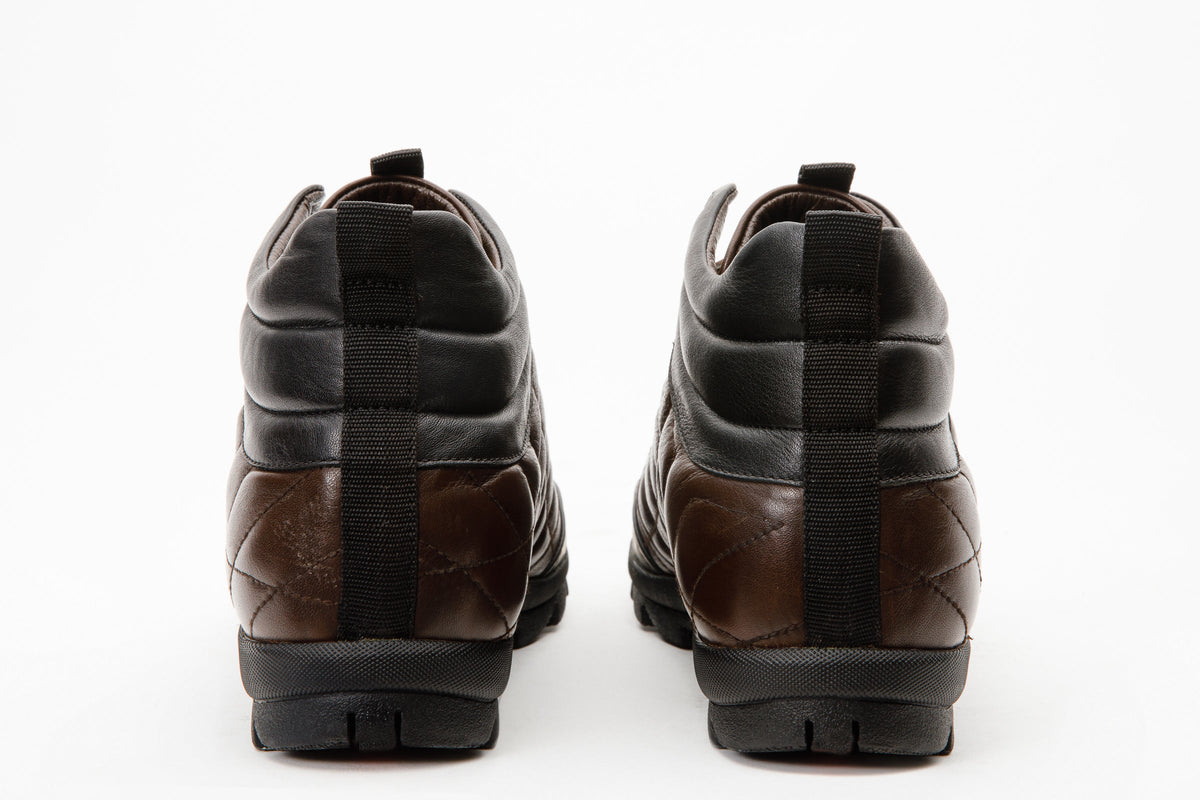 Vinci Leather The Riga Brown Leather Casual Lace-Up Men Boots Final Sale! – product view 4