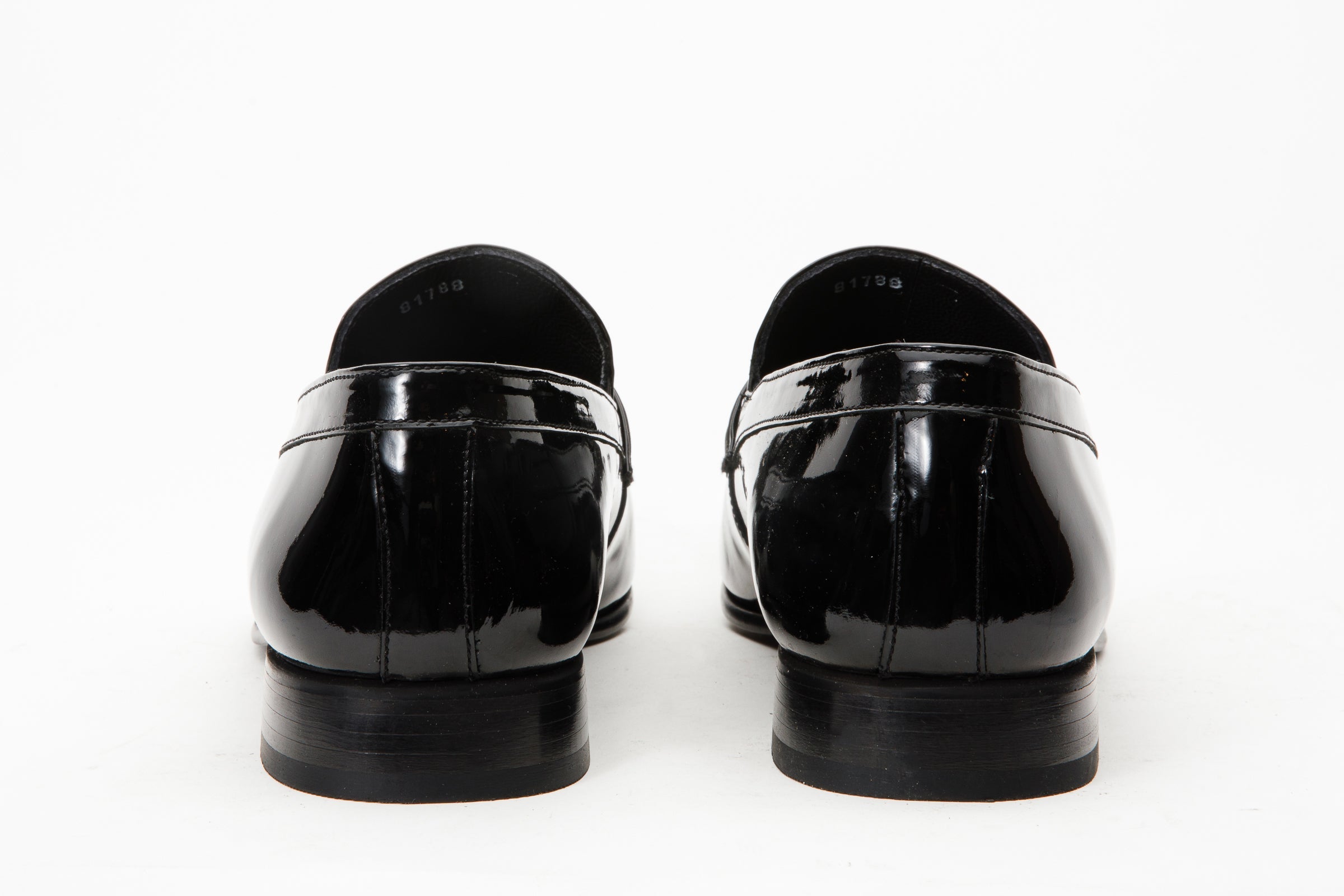 The Dodoma Black Patent  Leather Loafer Men Shoe