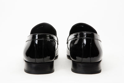 The Dodoma Black Patent  Leather Loafer Men Shoe
