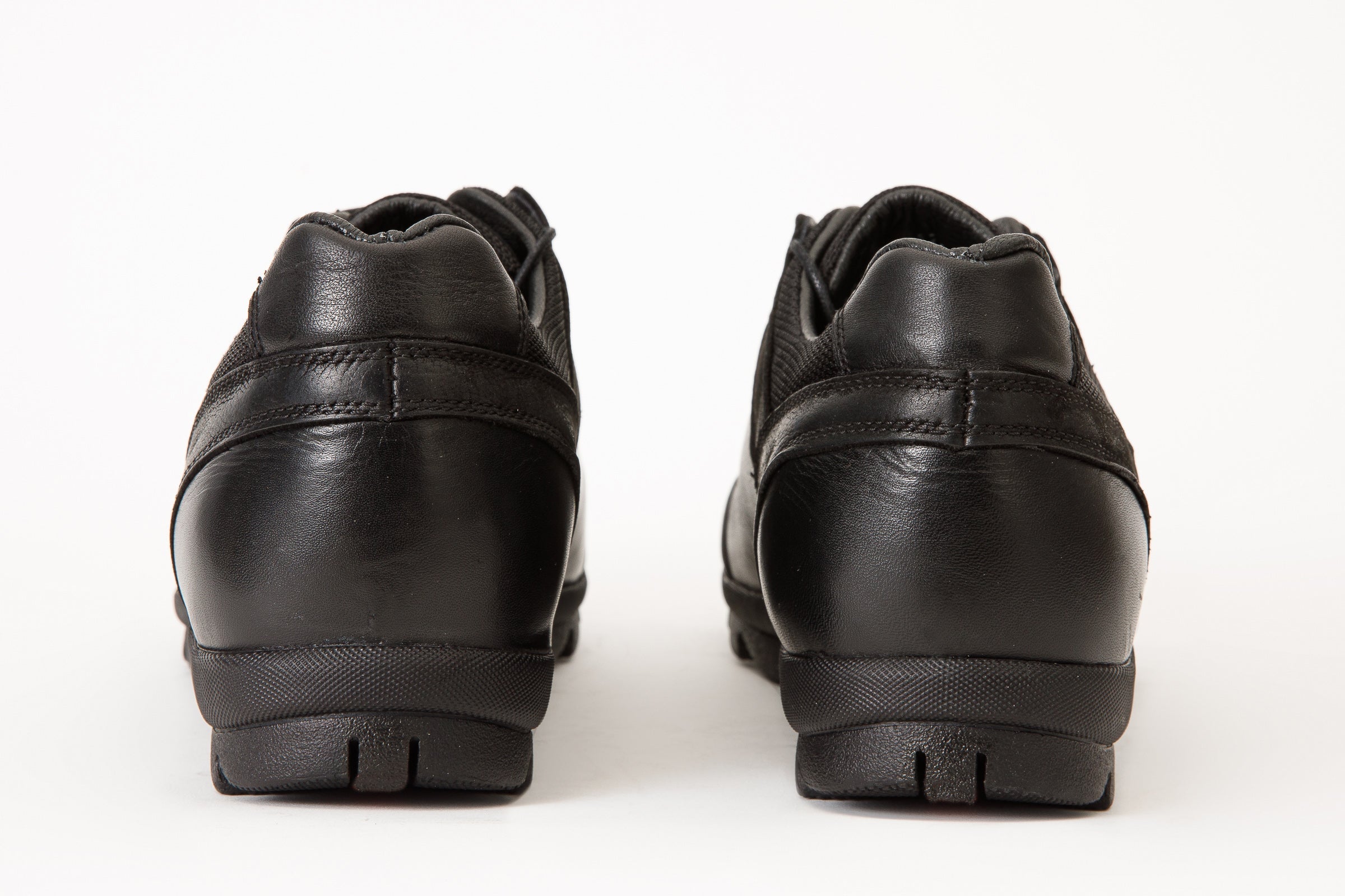 The Madrid Black Leather Casual  Men Shoe Final Sale!