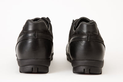 The Madrid Black Leather Casual  Men Shoe Final Sale!