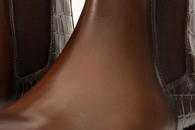 The Manby Brown Leather Chelsea Men Boot Final Sale!