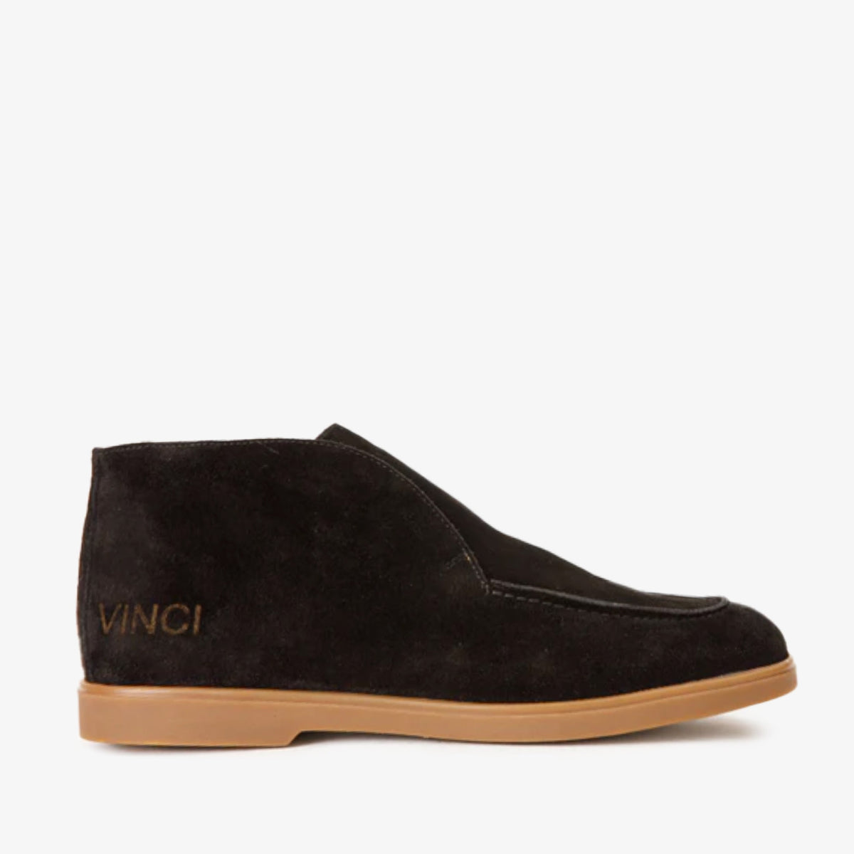 Vinci Leather The Belek Black Open Walk Suede Leather Men Boot Final Sale! – product view 1