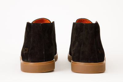 The Belek Black Open Walk Suede Leather Men Boot Final Sale!