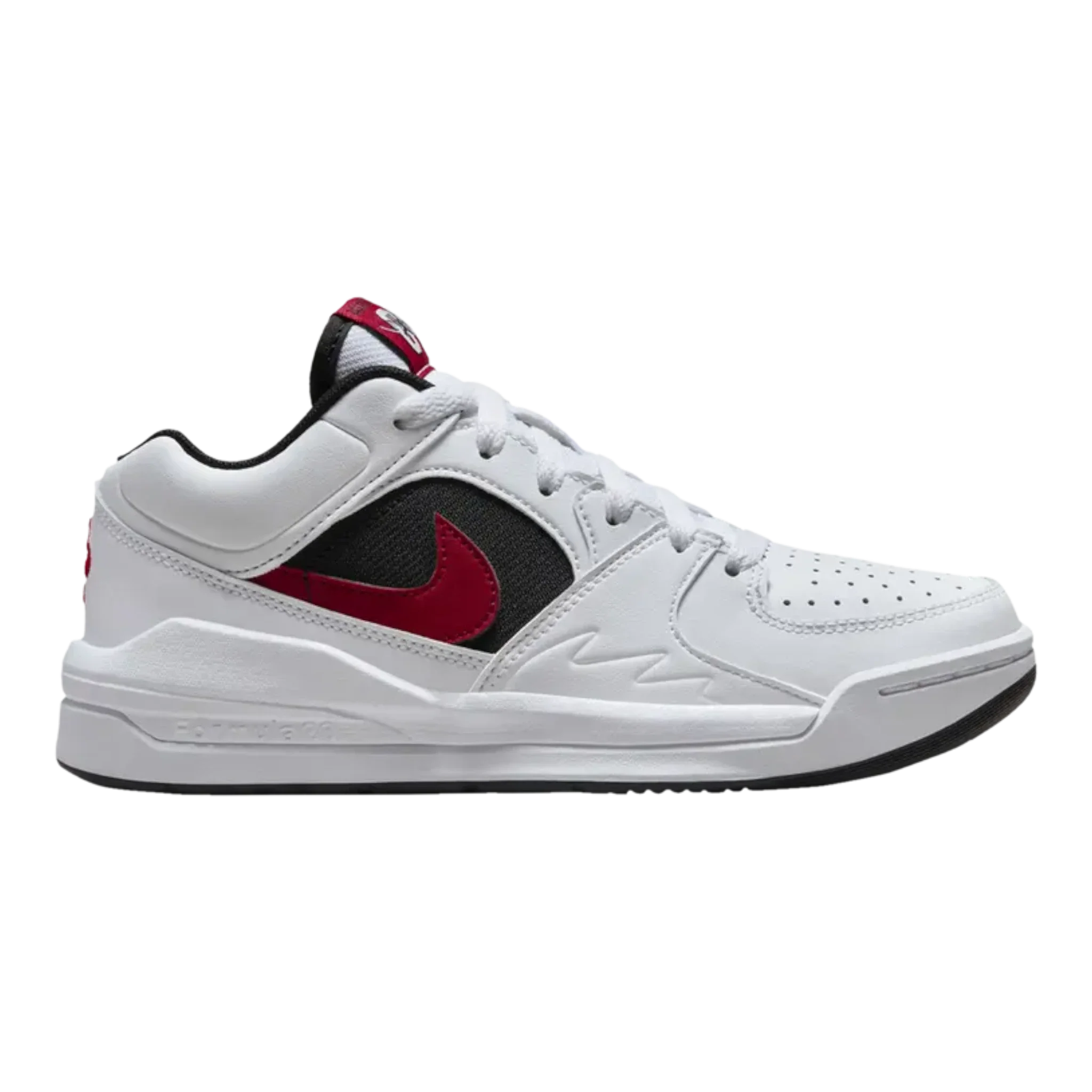 Nike Jordan Stadium 90 Big Kids' (GS) Sneakers — White/Gym Red Low-Top