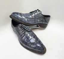 Maurice Dallas Alligator Oxford - Grey – product view 3