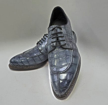 Maurice Dallas Alligator Oxford - Grey – product view 4