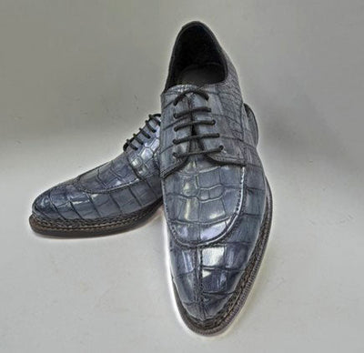 Maurice Dallas Alligator Oxford - Grey