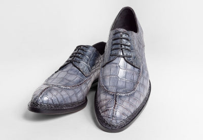 Maurice Dallas Alligator Oxford - Grey