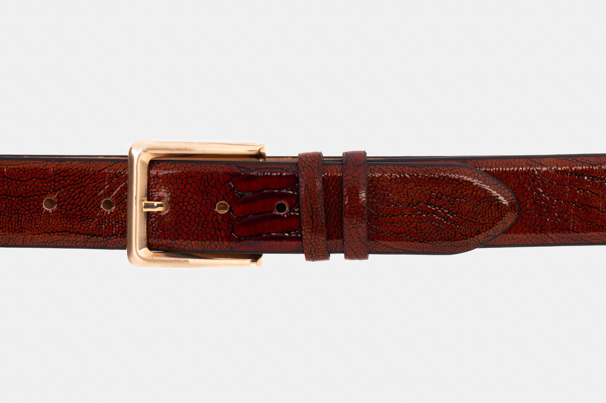 The Bangkok Brown  Calfskin Belt