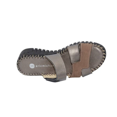 Eric Michael Darien Women’s Leather Wedge Sandal