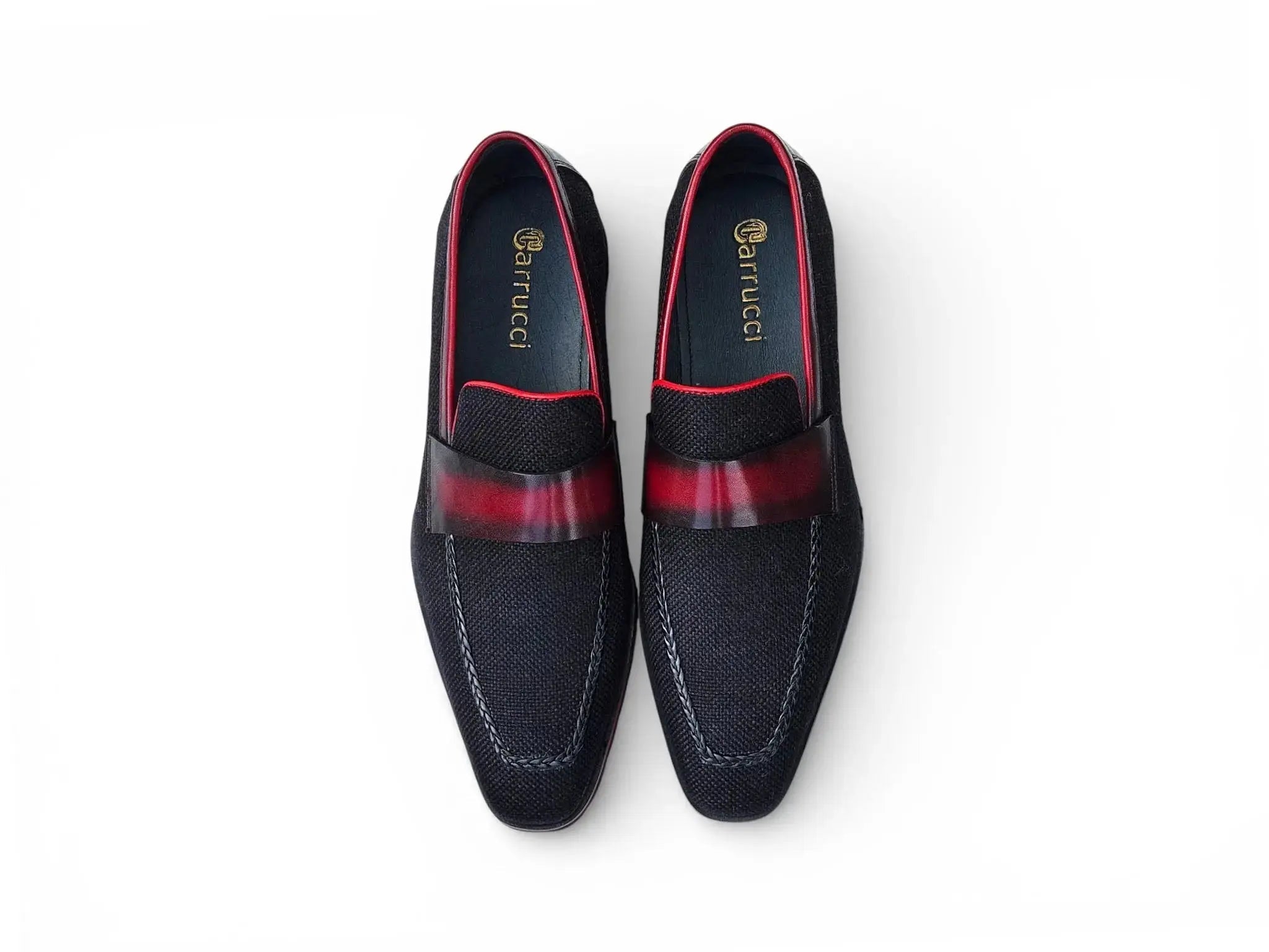 Denim Loafer in Lug Sole Carrucci Shoes Men's