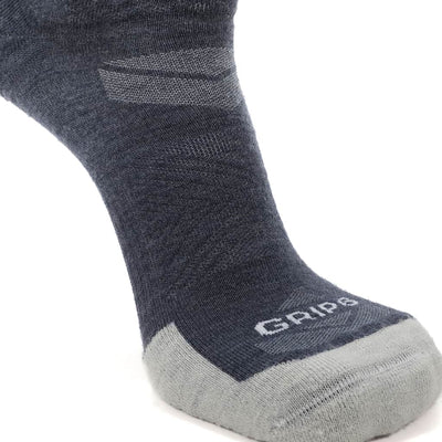 3 Pack Denim - Run No Show Lightweight Merino Wool Sock
