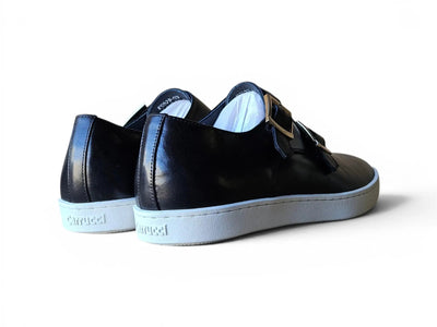 Carrucci Shoes Men's Double Monk Strap Leather Sneaker Comfort KS529 03