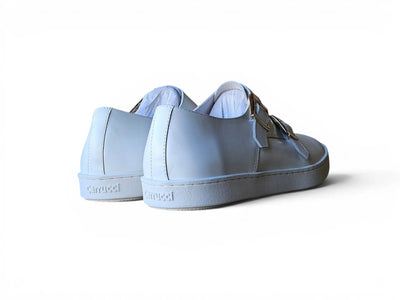 Carrucci Shoes Men's Double Monk Strap Leather Sneaker Comfort KS529 03