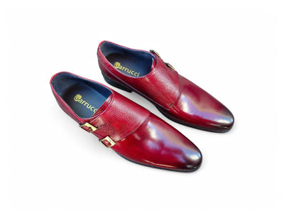 Carrucci Shoes Double Monk Straps Calfskin Leather KS099 3003 view 7