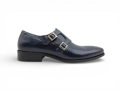 Carrucci Shoes Double Monk Straps Calfskin Leather KS099 3003 view 8