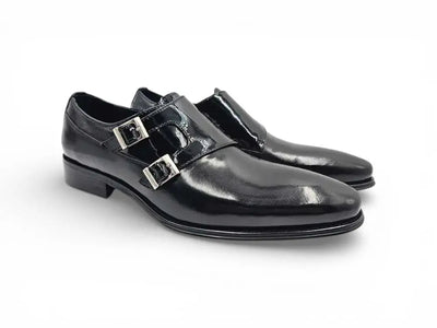 Carrucci Shoes Double Monk Straps Calfskin Leather KS099 3003 view 11