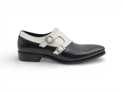 Carrucci Shoes Double Monk Straps Calfskin Leather KS099 3003 view 13