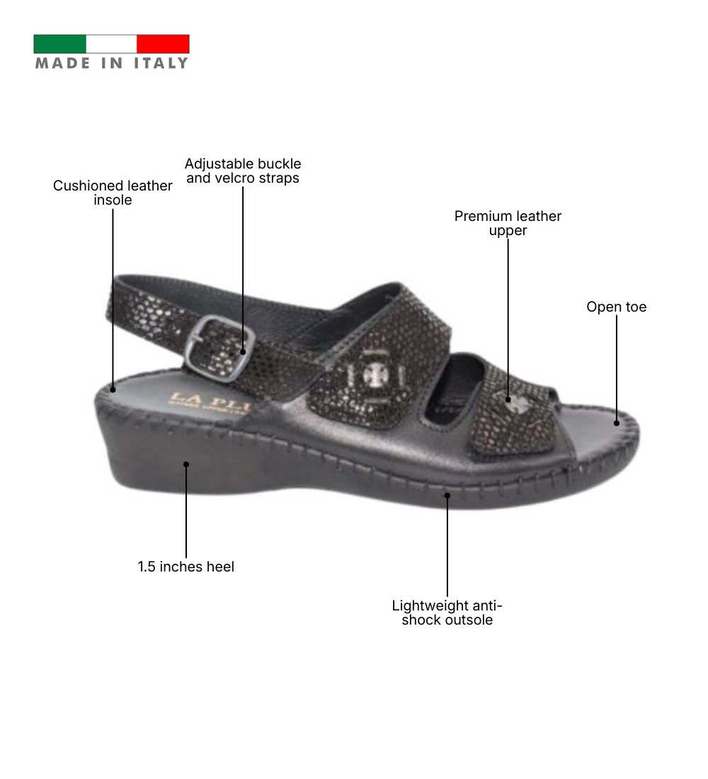Dusty Women’s Slingback Leather Sandal