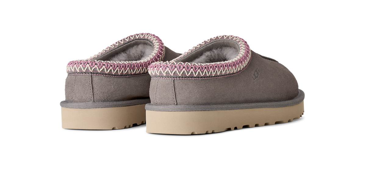 UGG Tasman II Womens Slippers — Stormy Grey Suede