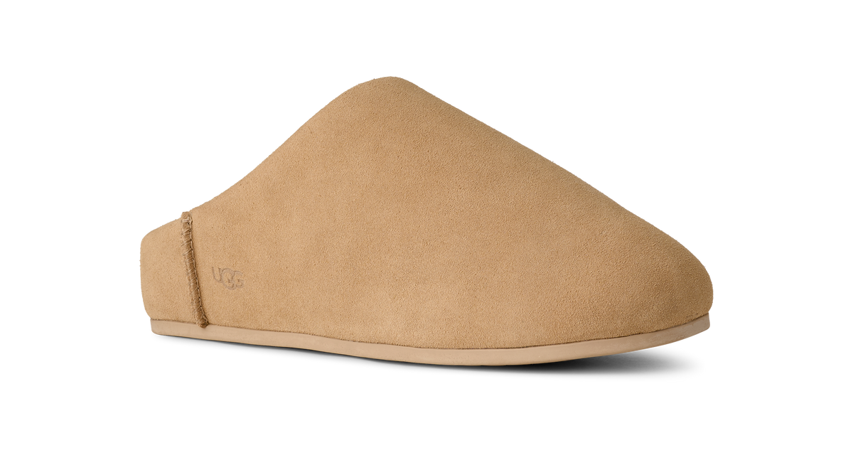 UGG Elea Womens Slip-On Slippers — Sand Suede