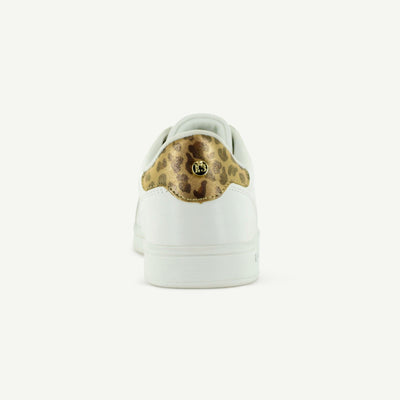 ECLAIR: COURT SHOE - WHITE