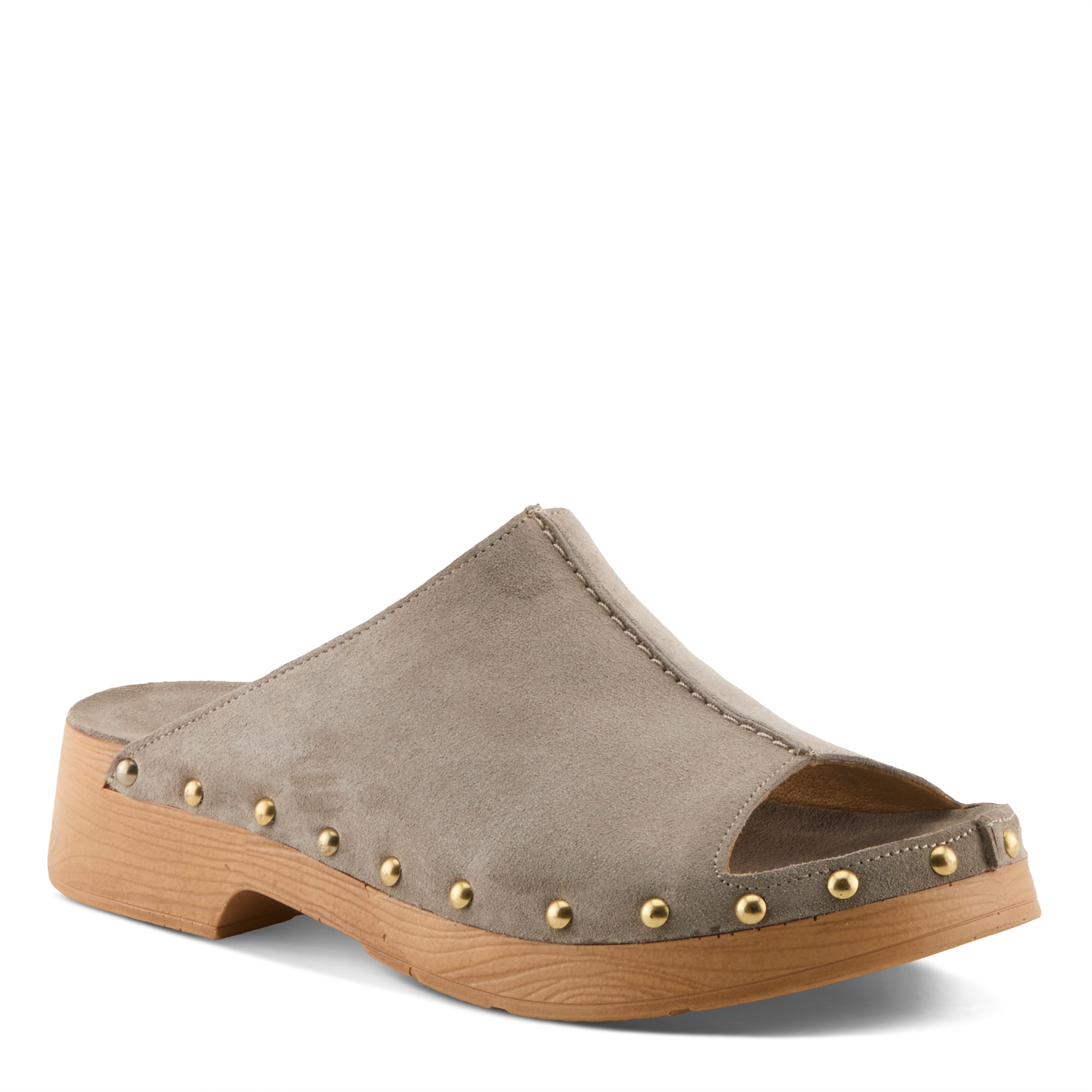 Spring Step SPRING STEP EMBERLYN SANDALS sandal in grey suede with comfortable everyday design