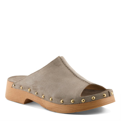 Spring Step SPRING STEP EMBERLYN SANDALS sandal in grey suede with comfortable everyday design