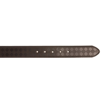 Vinci Leather The Cenova Black Calfskin Belt – product view 6