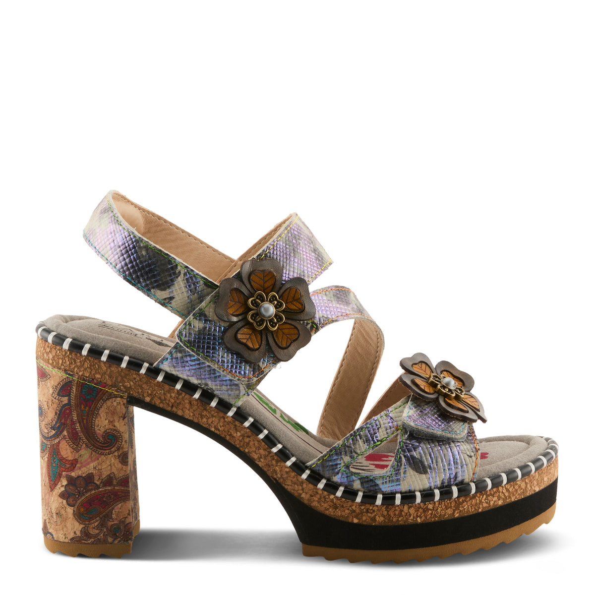 L'ARTISTE ESCAPARTIST SANDAL – Three-Quarter View