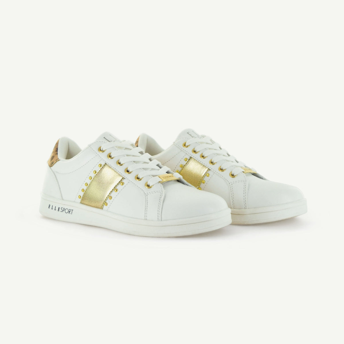 ECLAIR: COURT SHOE - WHITE