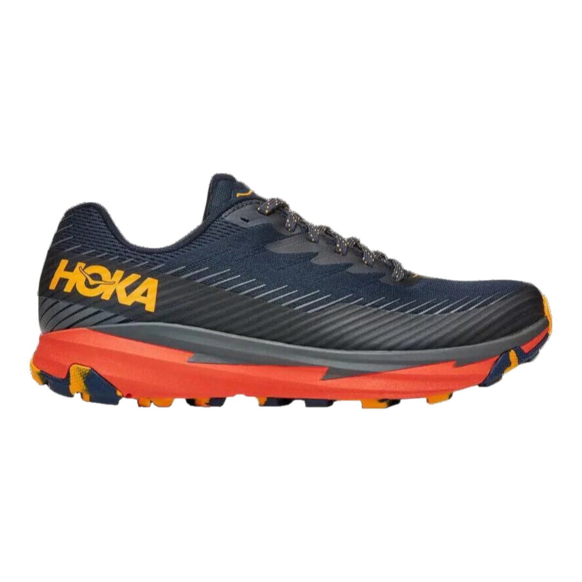 Hoka Torrent 2 Men’s Running Shoes – Fossil Grey/Midnight – product view 1