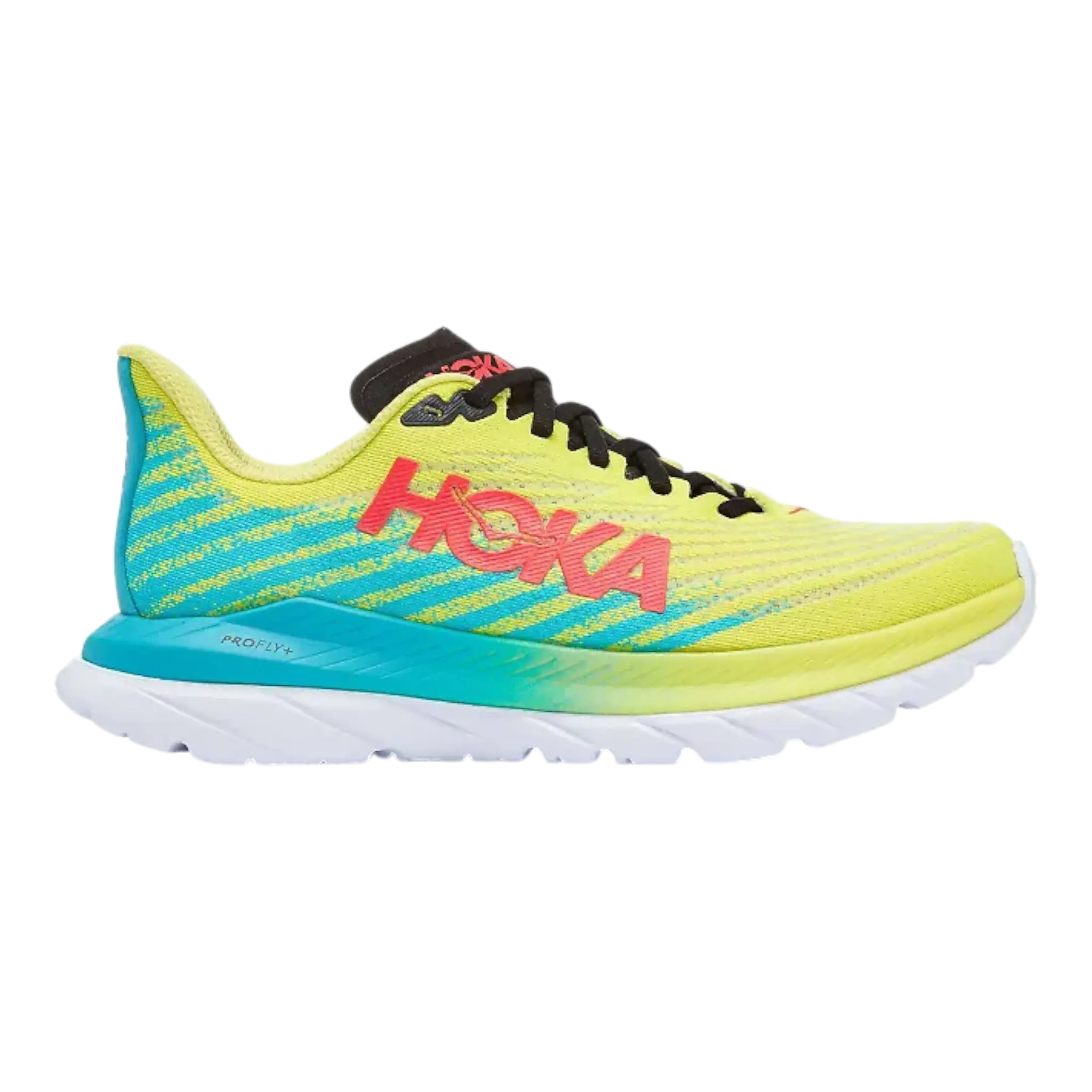 HOKA Mach 5 Women’s Running Shoes Evening Primrose/Scuba Blue