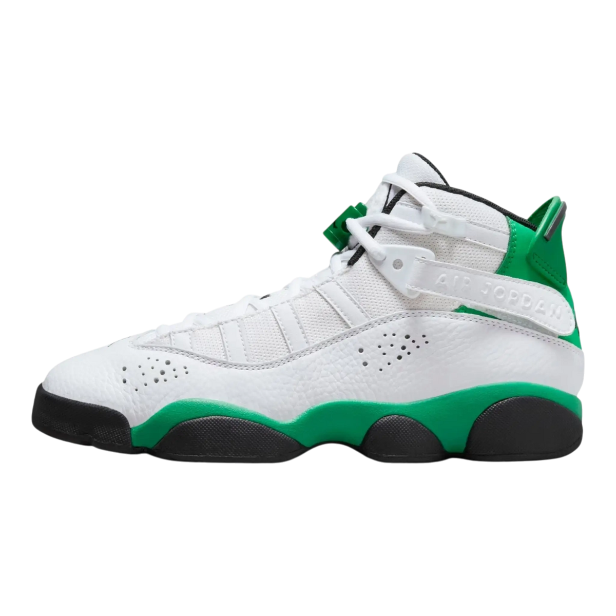 Jordan 6 Rings Kids Shoes White/Black/Lucky Green – product view 1