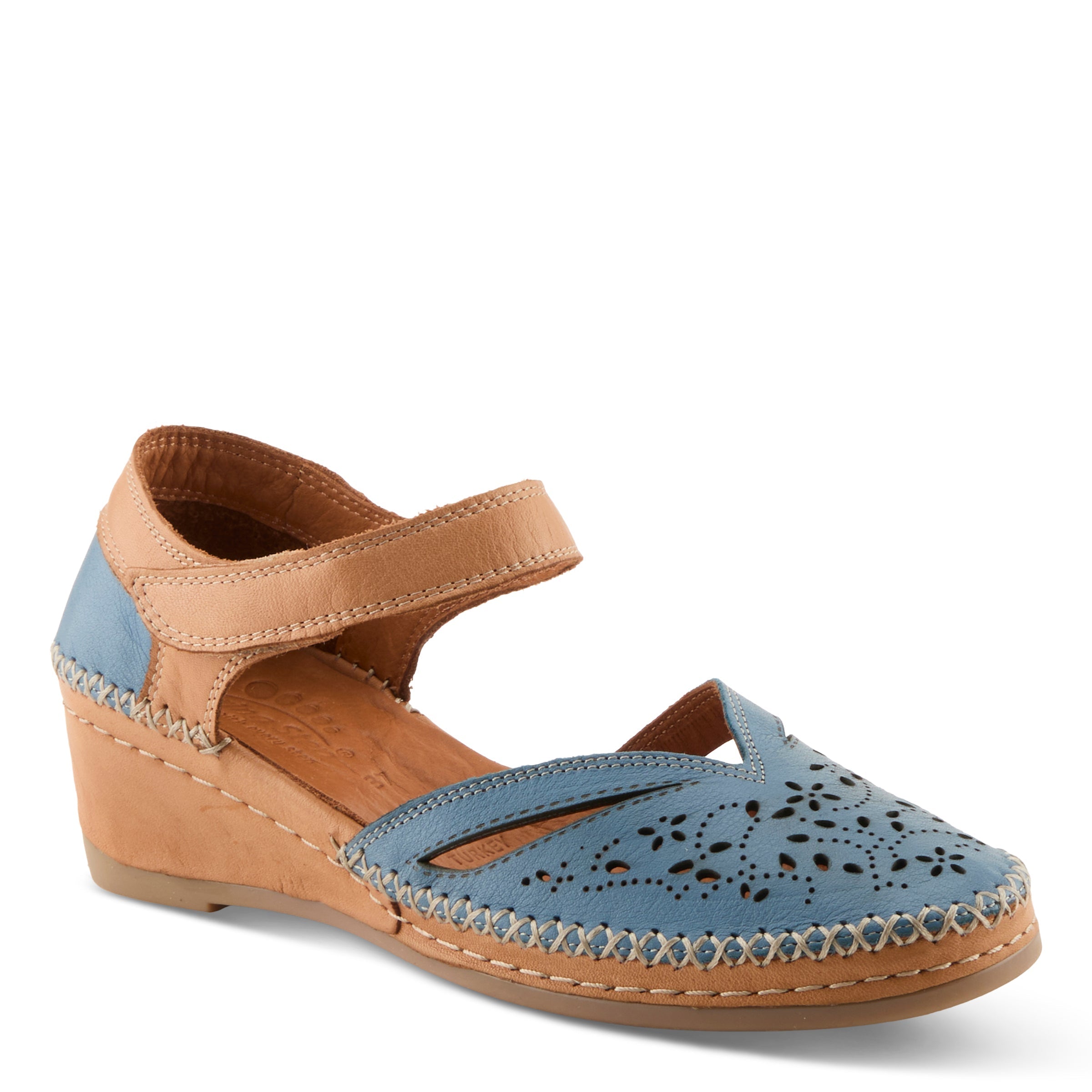 Spring Step SPRING STEP EZLYN SANDALS sandal in coral multi with comfortable everyday design