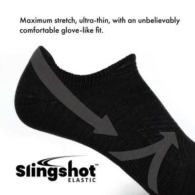 Eclipse - Run No Show Ultralight Merino Wool Sock