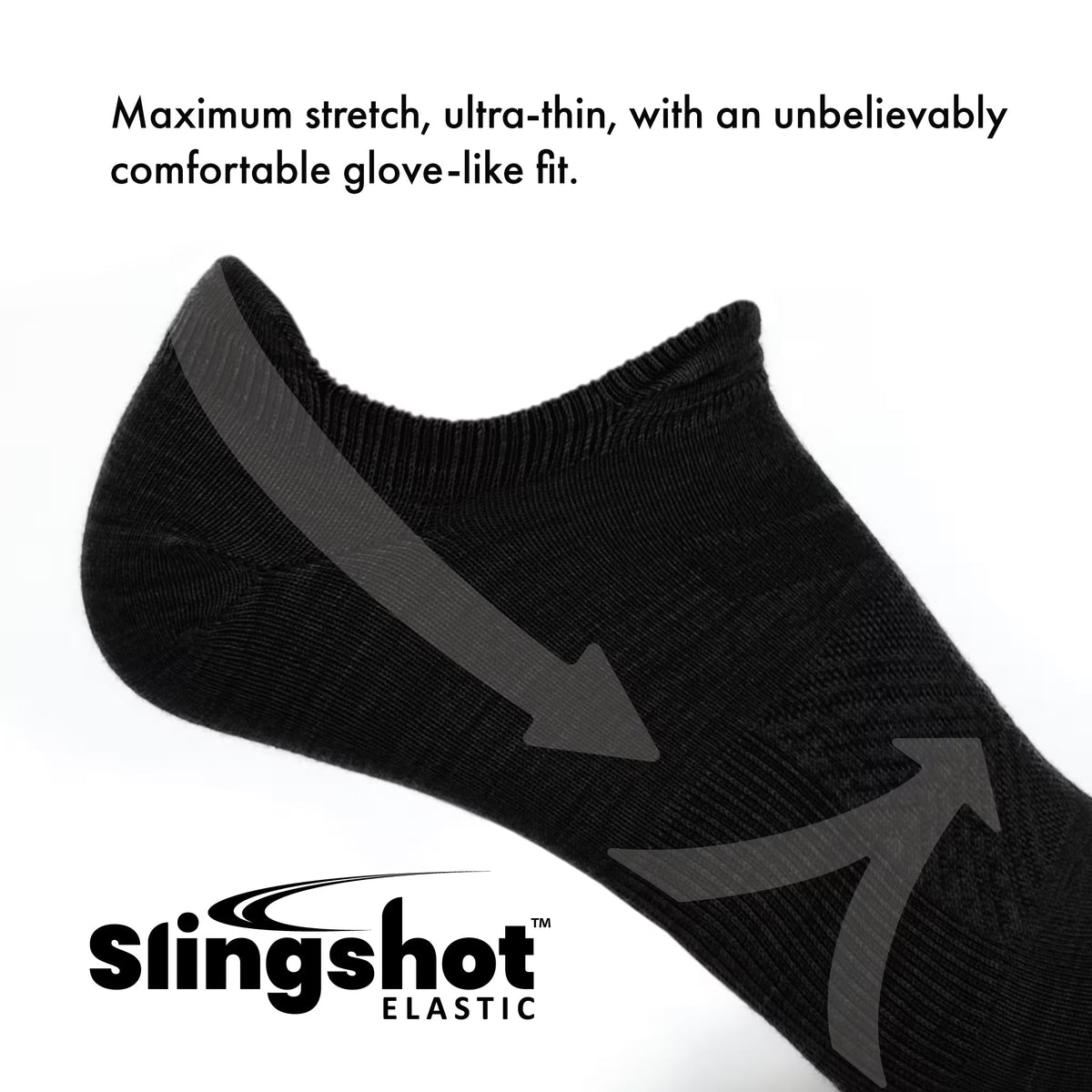 3 Pack Eclipse - Run No Show Ultralight Merino Wool Sock