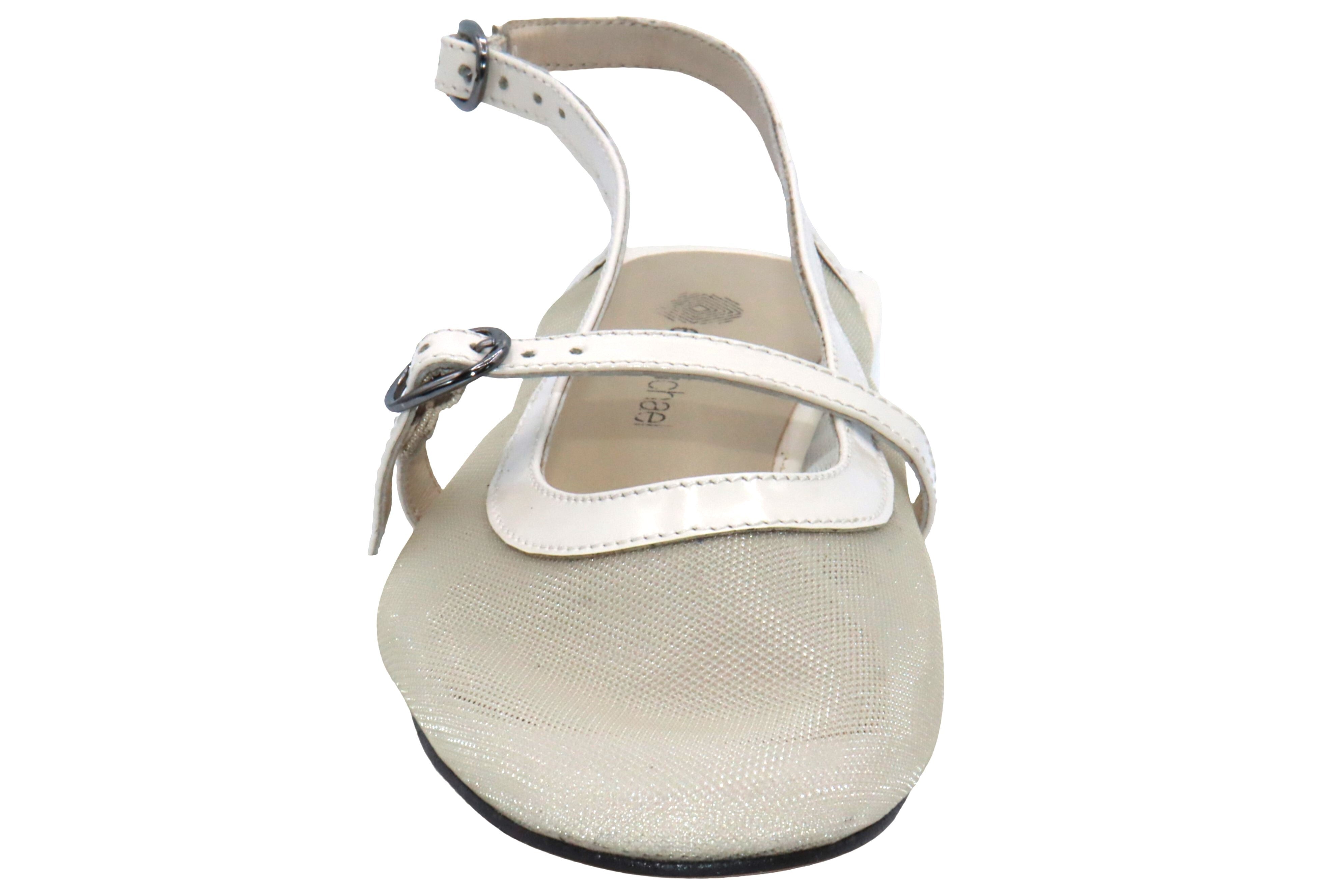 Eric Michael Elke Leather Slingback Sandal